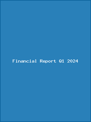 Financial Report Q1 2024