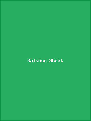 Balance Sheet