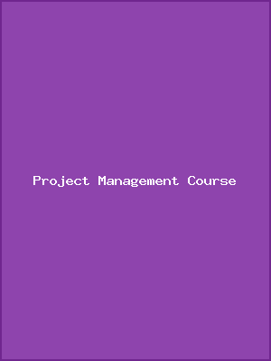 Project Management Course