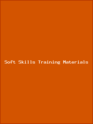 Soft Skills Training Materials