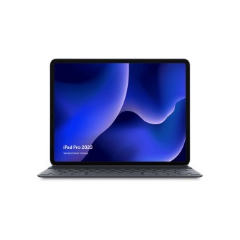 Premium Tablet Pro with Keyboard Demo Mock-up